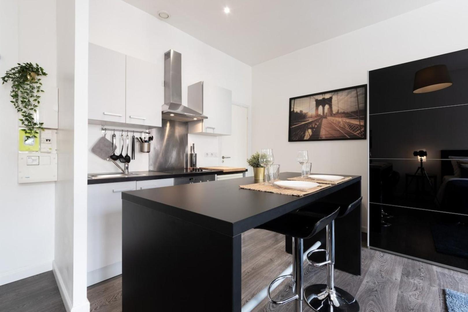 Vieux Lille - Large Modern And Functional Studio Eksteriør bilde